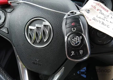 2017 Buick Envision Essence z USA, uszkodzony, nr VIN LRBFXBSA7HD100252